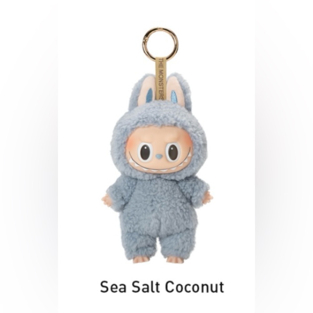 Authentic Sealed Box Labubu Exciting Macaron Series Seasalt Coconut The Monsters